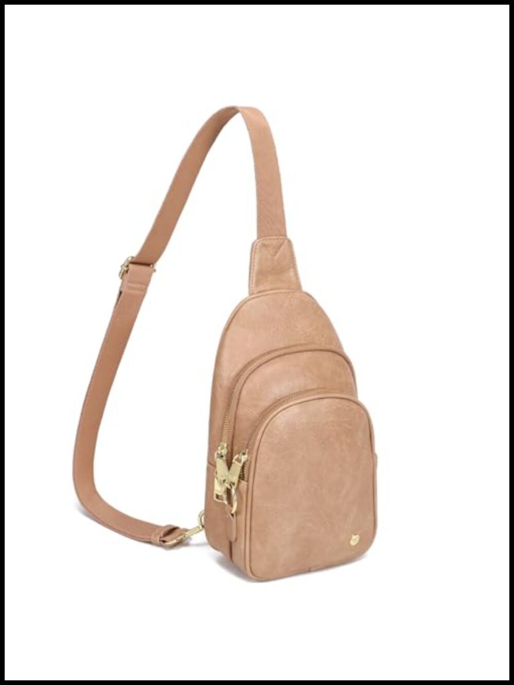 Small Crossbody Sling Bags Faux Leather Fanny Pack Purses Travel